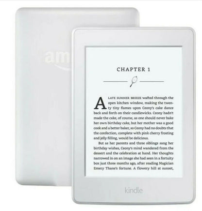 Amazon Kindle Paperwhite 7th Generation E-Book Reader 6" WiFi 300ppi 4Gb White X