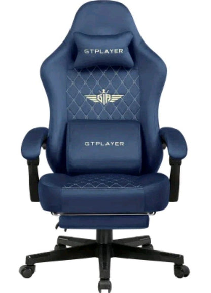 GTPLAYER Gaming Chair, Computer Office Chair with Pocket Spring Cushion, Link...