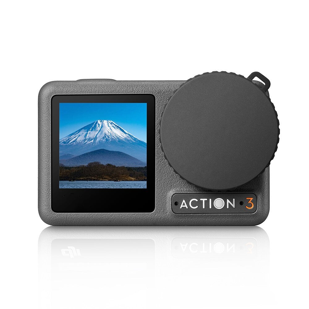 For DJI ACTION 4/3 Sports Camera Lens Protective Cover Dust and Fall Resistant