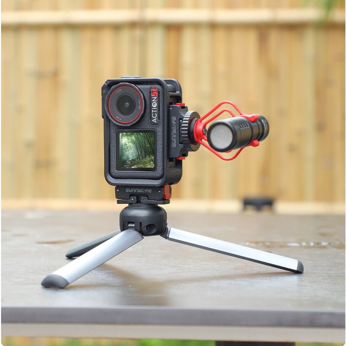 Magnetic Quick-Release Cold Shoe Adapter for DJI OSMO ACTION 5 PRO/4/3 Portable