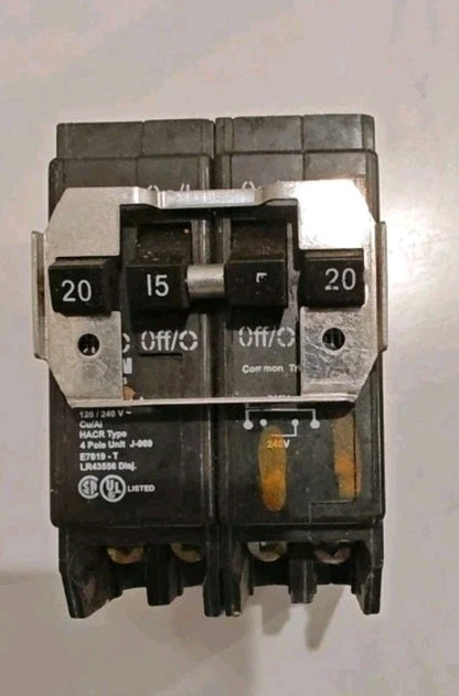 4 Pole CUTLER HAMMER LR43556 CIRCUIT BREAKER