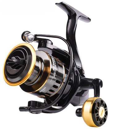 All-metal fishing reel Maximum towing 10kg spinning wheel long-range fishing New