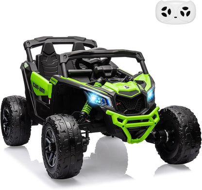 Can-Am Licensed 12V Ride on UTV Car for Kids Electric Fun Toys 4WD Off-Road Quad