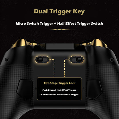 Wireless Gamepad 800Hz Vibration Game Controller 6-Axis for Switch/Android/PC