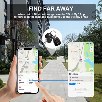 Smart Tag2 GPS Bluetooth Tracker for Apple AirTag - Key and Luggage Finder