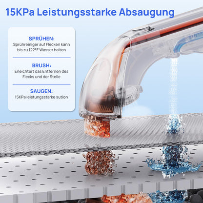 KNKA MultiCleaner VC005 - Washing Vacuum Upholstery Cleaner Carpet Cleaner Wet Vacuum