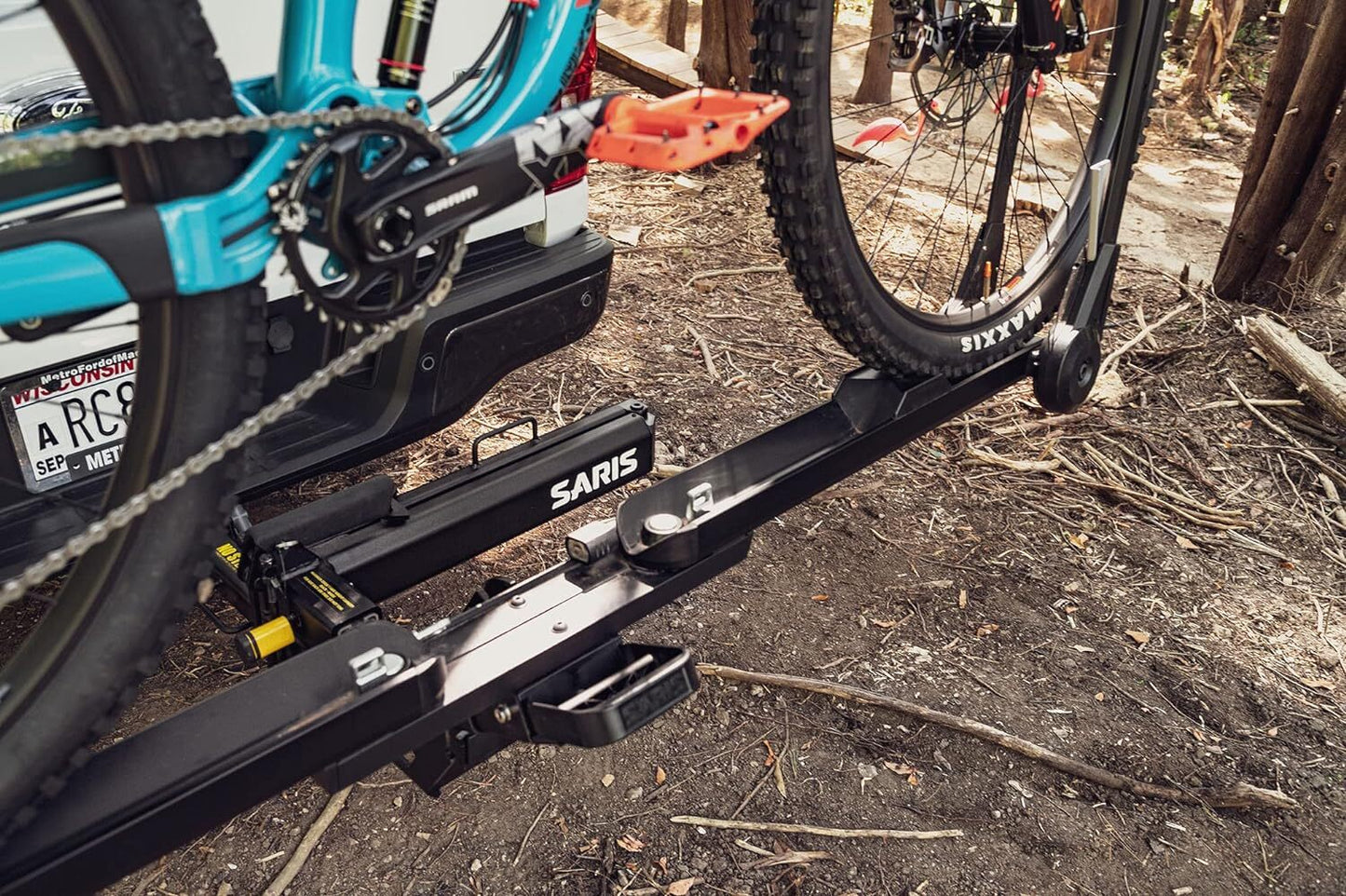 Saris, Bike Rack Accessory, Swing Away Accessory 2 Inch Hitch, Black