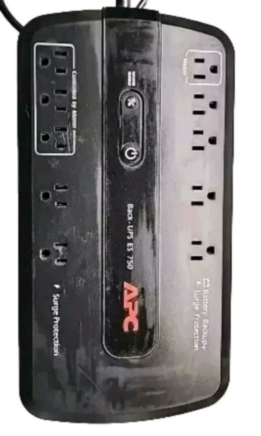 APC Back - UPS ES 750 Battery Backup Surge Protection BE750G
