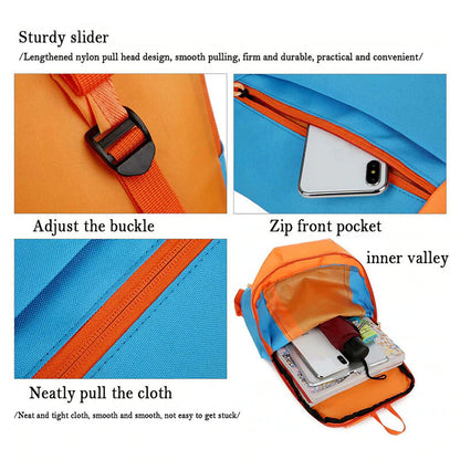 Foldable Oxford Waterproof Travel Backpacks Men Climbing Travel Bags Hiking Back