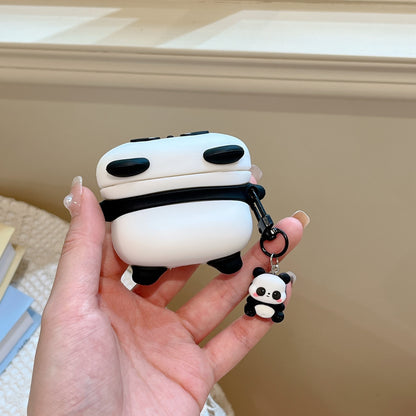 Panda Airpods Case For Apple Airpods 1 2Pro 3 4 Silicone Cute Cover with Charms