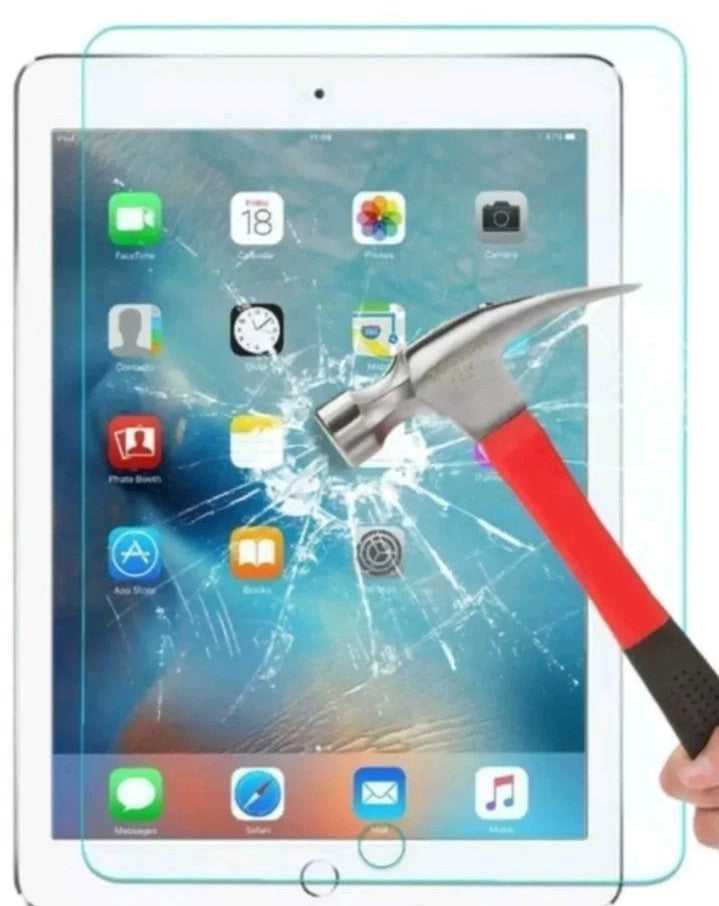 [2-Pack] HD Tempered GLASS Screen Protector for Apple iPad 6th Generation 2018