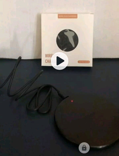 Wireless Fast Charger Charging Pad Dock for Samsung iPhone Android Cell Phone