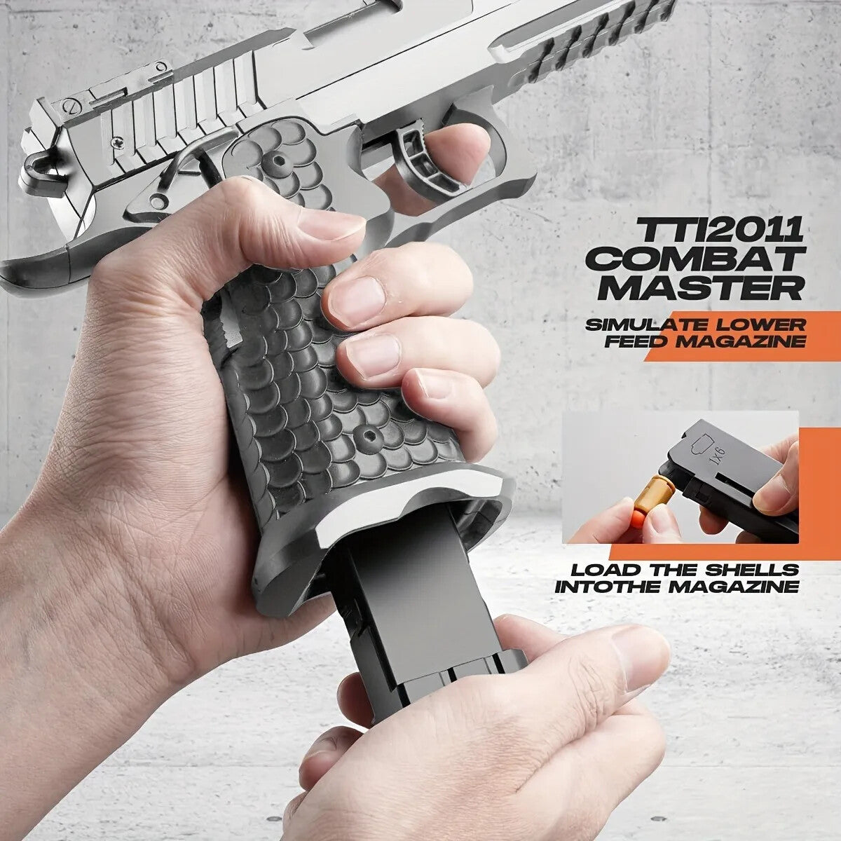 Soft Bullet Gun Toy Educational Model Pistol Shooting