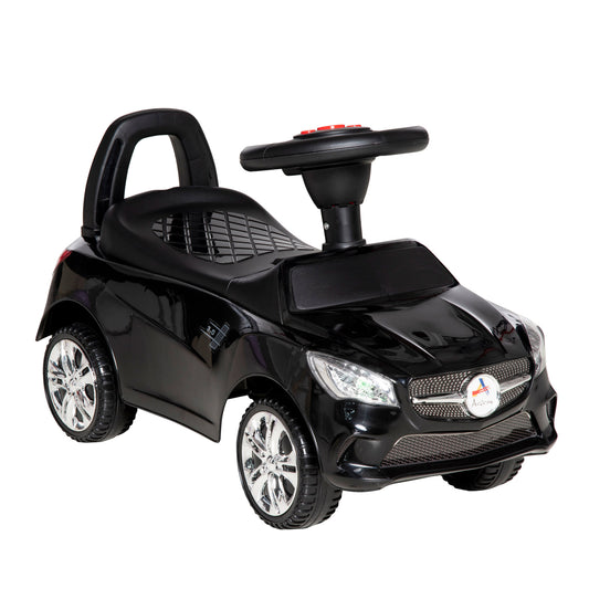 Kids Ride On Toy Sliding Push Car with Horn Music Working Lights Toddler Walking