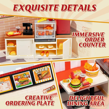 Rolife 1:24 Miniature Dollhouse Super Creator Plastic Building Teens Xmas Gift
