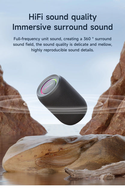 Powerful Bluetooth Speaker, Bass Wireless,LED Light, Outdoor Speakers, Subwoofer
