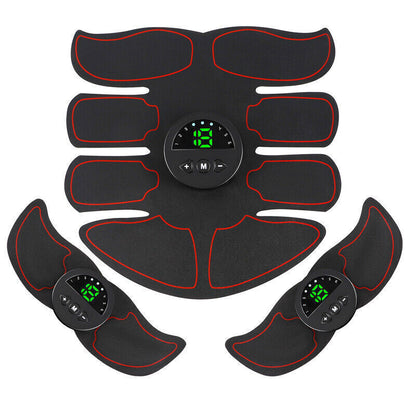Ab Stimulator EMS Toner Massager Abdominal Trainer Muscle Fitness Body Exercise