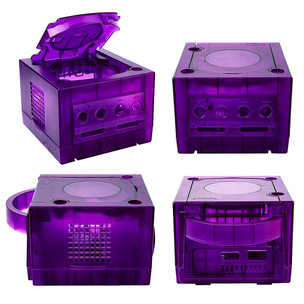 🔧 5-Color Transparent Replacement Shell for Nintendo GameCube Console 💎