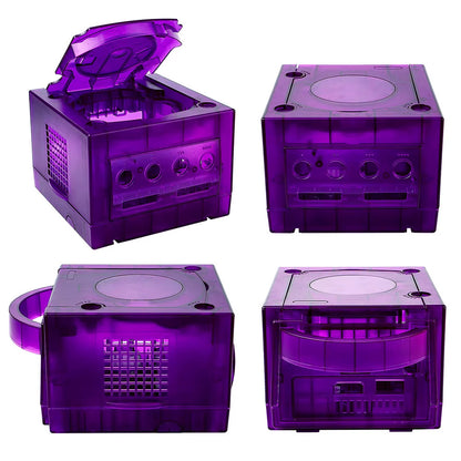 🔧 5-Color Transparent Replacement Shell for Nintendo GameCube Console 💎