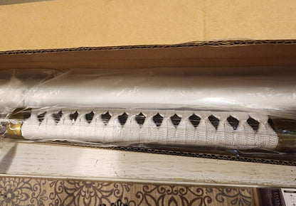 White Handle Bamboo KATANA. 🔥NEW