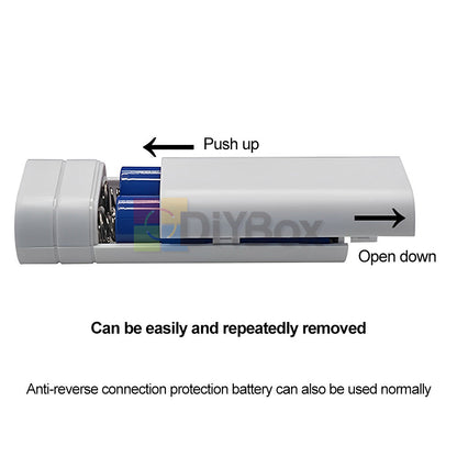 5V 2A USB DIY Power Bank Case Cover Fast Charging For 2*18650 Storage Box