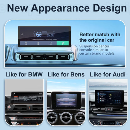 11.3inch Dashcam CarPlay Android Auto IPS Display Bluetooth AUX USB Fit for Benz