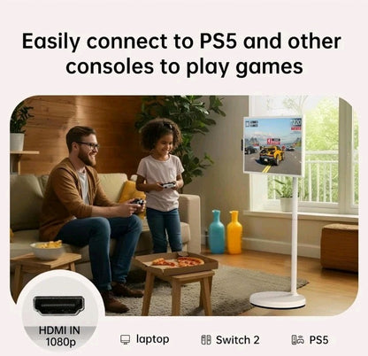 32 Inch Portable TV with Touch Screen | 8G RAM + 128G Storage