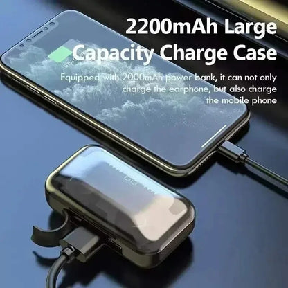 Bluetooth Earbuds for All Phones Tablets Computers Wireless Earphone Waterproof