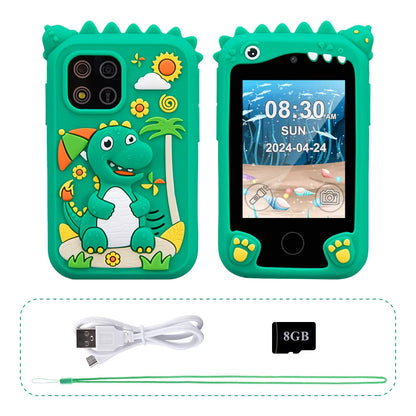 Kids Smart Educational Toys Musci Player Learning Selfie Toddler Phone for Child