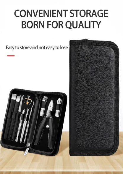 14Pcs Toenail Clippers for Thick Ingrown Toe Nails Heavy Duty Nail Clippers Kit