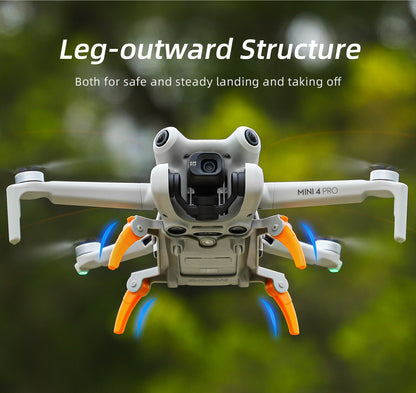 Landing Gear Heightened Spider For DJI Mini 4 Pro Drone Protector Accessories