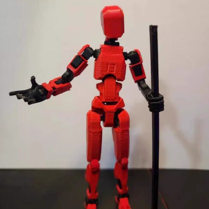 Titan 13 Action Figure- Robot Action Figure-3D Printed Action T13 Action Figure