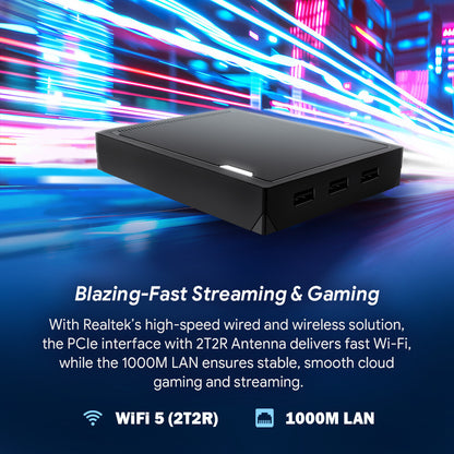 RT-X2 Android 14 TV Box Realtek1325 AI-PQ AI-SR Dolby 1000M Wifi5 Media Player
