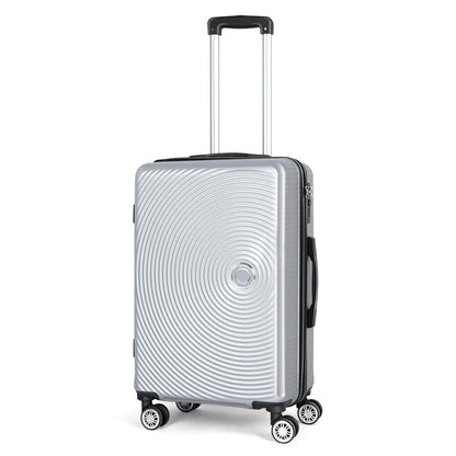 20&24&28" Luggage Travel Set Bag ABS Trolley Hard Shell Suitcase w/Lock 3Pcs