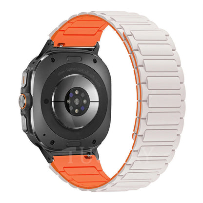 Quick Fit Silicone Band for Samsung Galaxy Watch Ultra 47mm Magnetic Loop Strap