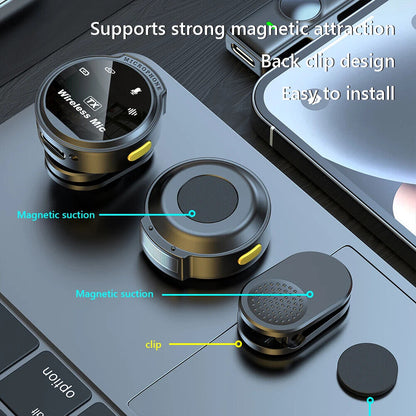 J6 Wireless Lavalier Microphone Plug & Play for iOS & Android – Live, Game, Inte