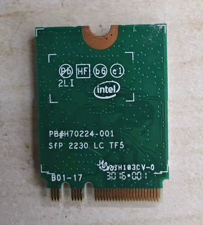 Intel Dual Band Wireless-AC 8260 8260NGW BT NGFF 867Mbps