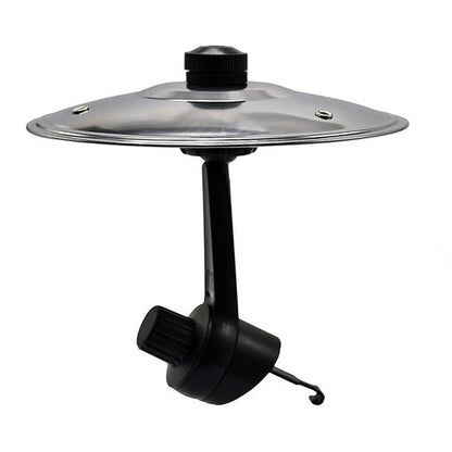 Air Vent Cymbals with Suction Cup and Hook Wear Resist Car Percussion Instrument