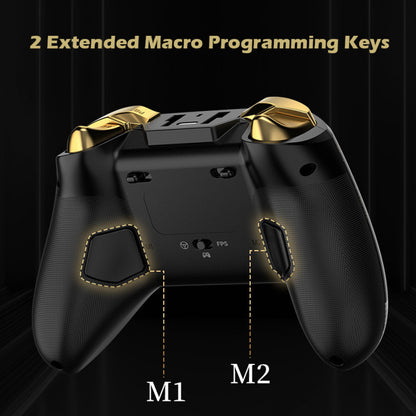 Wireless Gamepad 800Hz Vibration Game Controller 6-Axis for Switch/Android/PC
