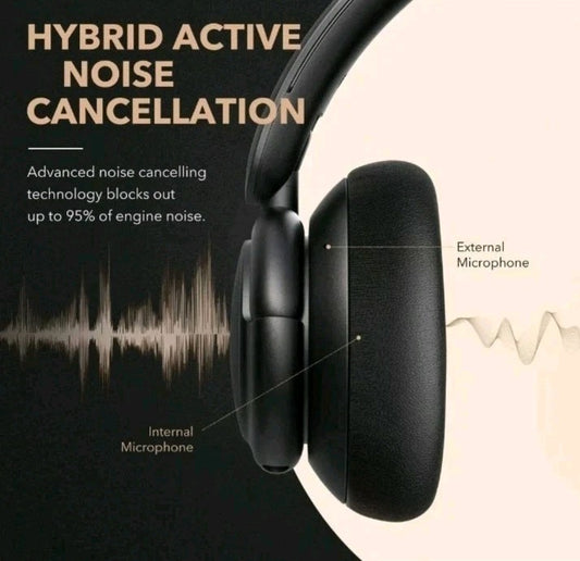 Soundcore Life Q30 Wireless Headphone Bluetooth Over Ear Headset Hi-Res Earphone