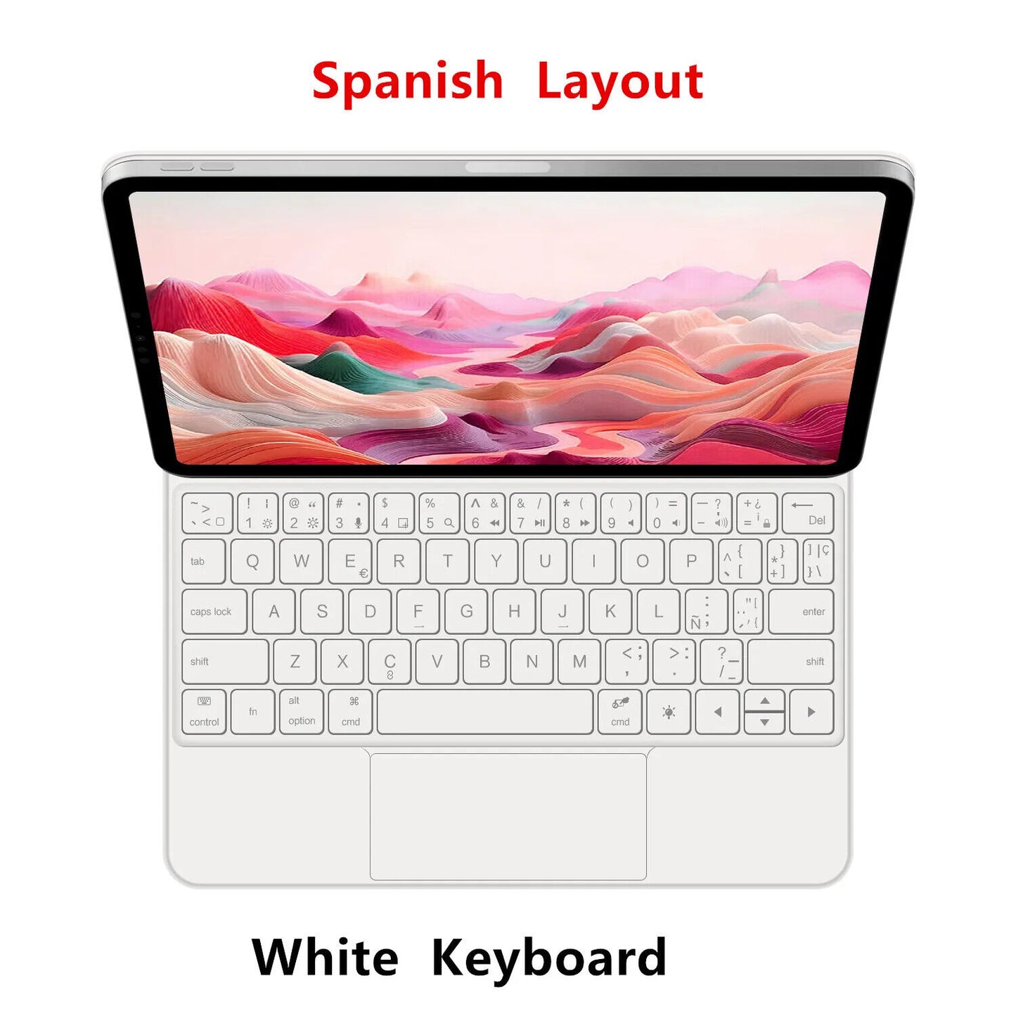 Magic Keyboard for Samsung Galaxy Tab S10+ Case Backlight Keyboard for Samsung T