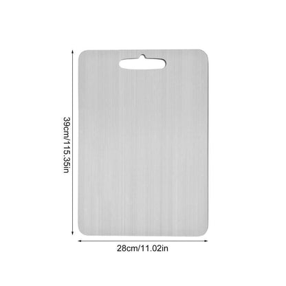 Titanium Cutting Board Double-Sided Titanium Cutting Boards for Kitchen Camping