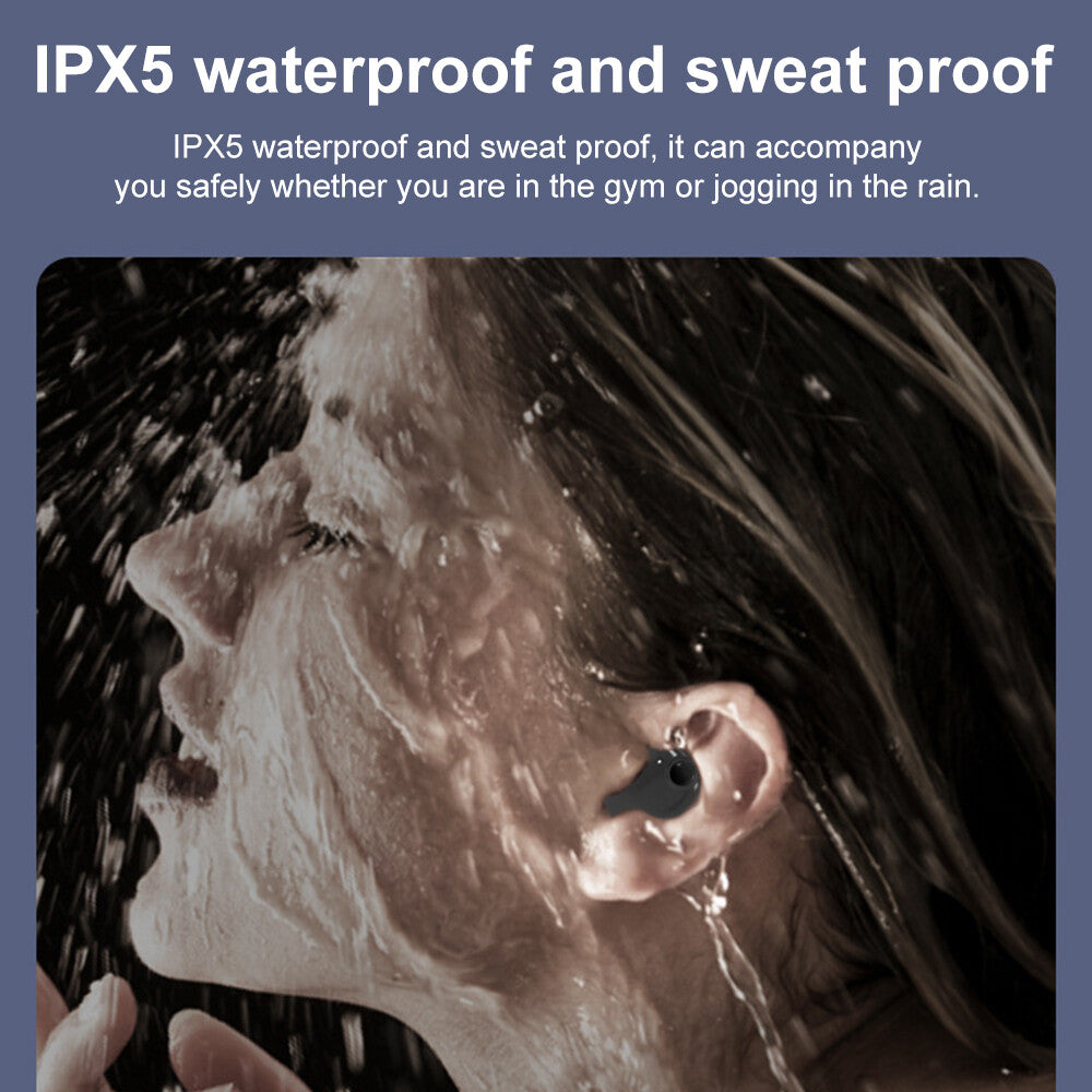 Bluetooth Earbuds Headset TWS5.3 Inear Wireless Earphone Invisible for All Phone