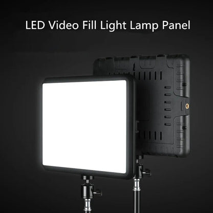 8/12 Inch LED Photography Video Light Panel Lighting Photo Studio Lamp Kit
