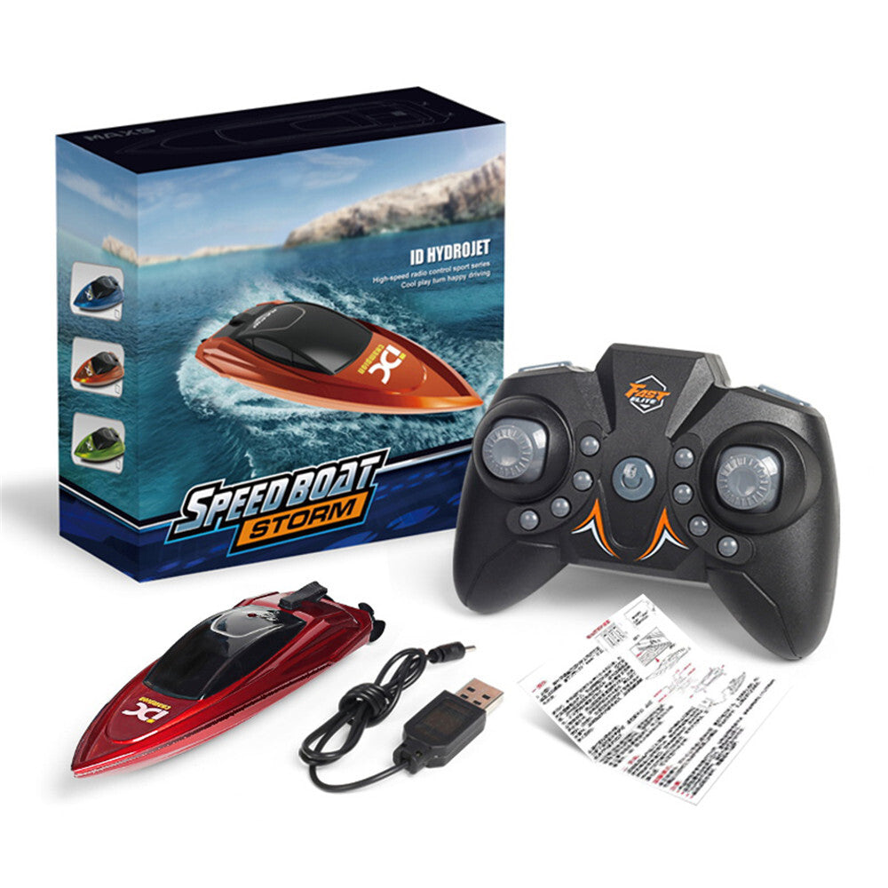 H106 RC Boat for Adult&Kid, 2.4GHz Remote Control Boat with Rechargeable Battery