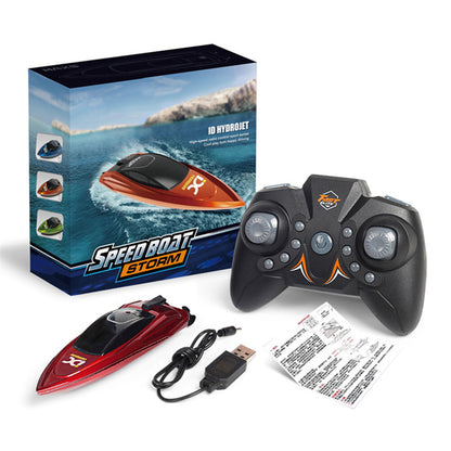 H106 RC Boat for Adult&Kid, 2.4GHz Remote Control Boat with Rechargeable Battery
