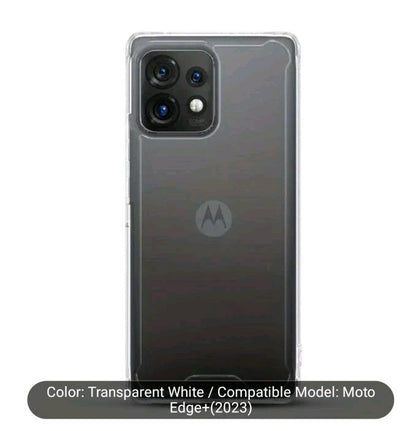 Avizar Case for Motorola Edge 40 Pro Shockproof bumper, Transparent