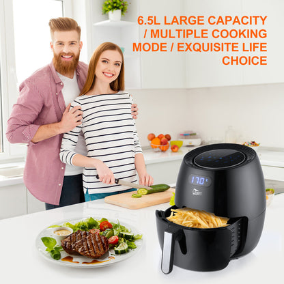 UTEN 5Qt/5.9Qt Electric Air Fryer Hot Oven Oilless Cooker Time/Temp Control