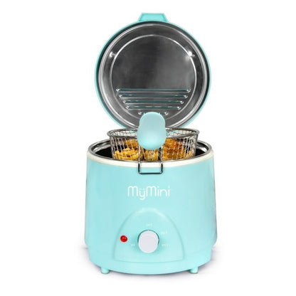 MyMini New 1.5-Quart Deep Fryer, Blue ( NOT SHIP TO CA, CO)