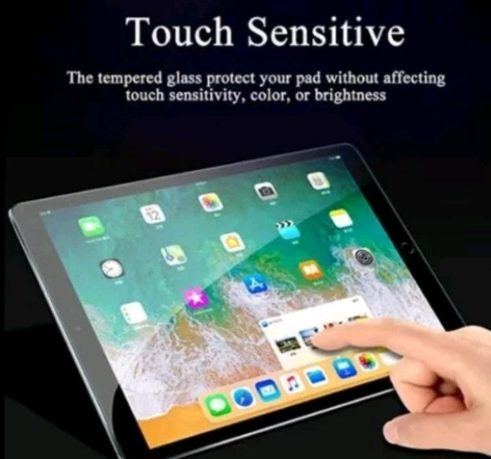 [2-Pack] HD Tempered GLASS Screen Protector for Apple iPad 6th Generation 2018